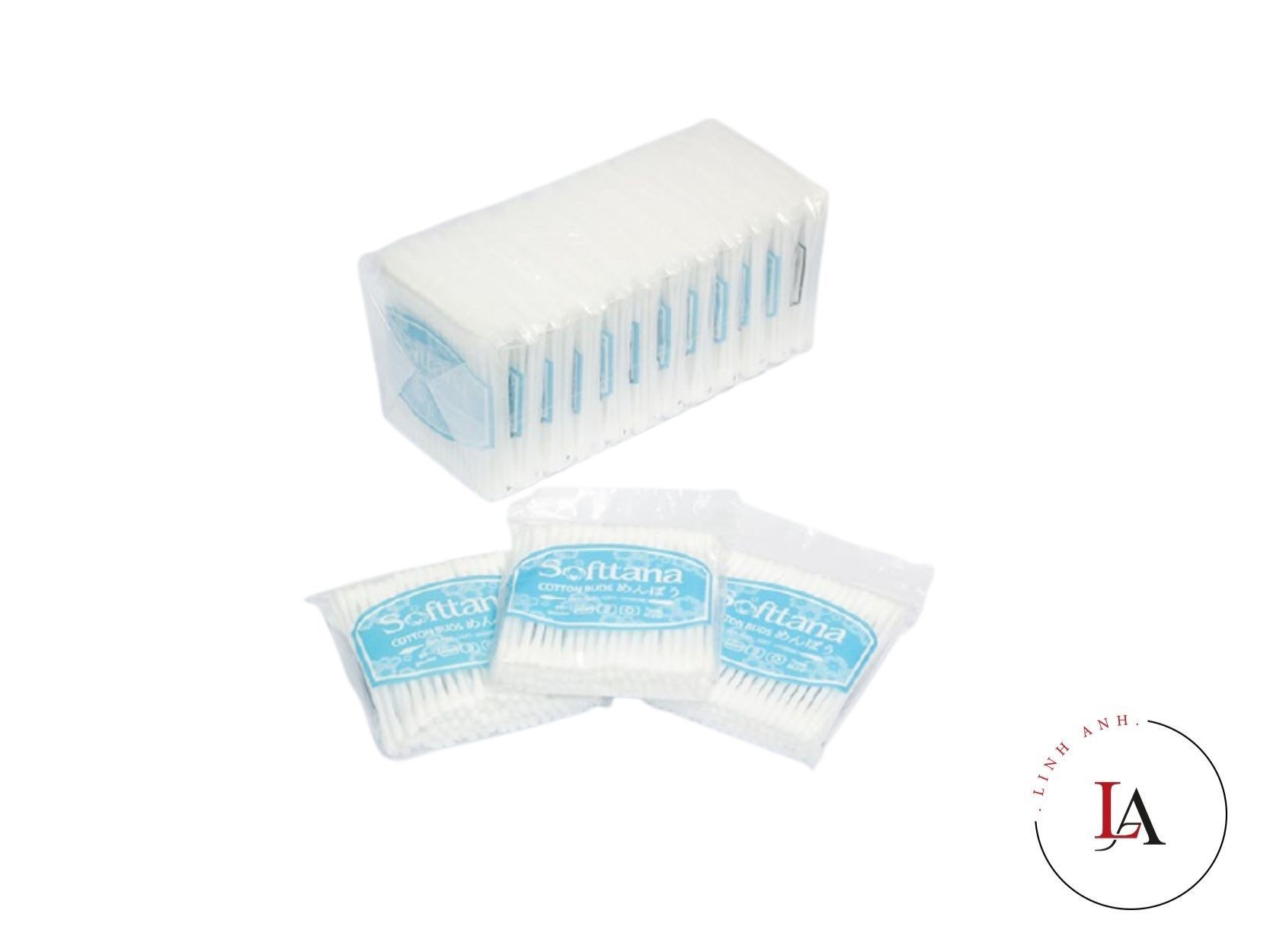Bông tai Softtana bịch 12 gói